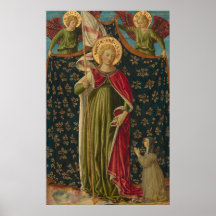 Saint Ursula - Benozzo Gozzoli Kunst, Dichtung und