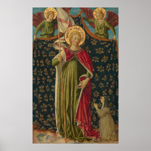 Saint Ursula - Benozzo Gozzoli Kunst, Dichtung und Poster