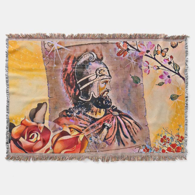 Saint Vartan Throw Blanket Decke (Vorderseite)