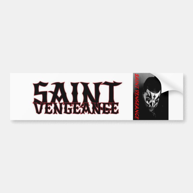 SAINT VENGEANCE STICKER AUTOAUFKLEBER (Vorne)