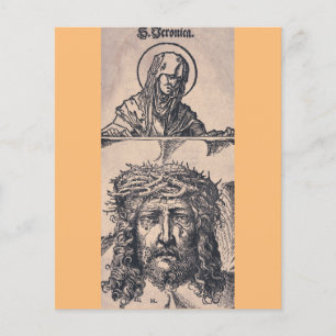 Saint Veronica mit dem Vernicle von Hans Burgmair