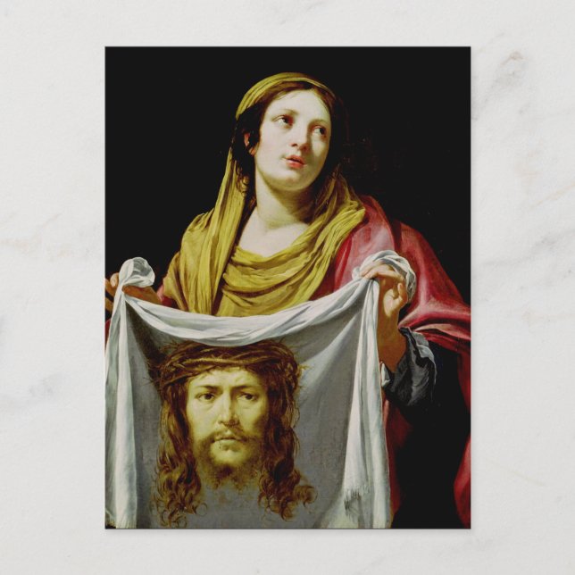 Saint Veronica Postkarte (Vorderseite)