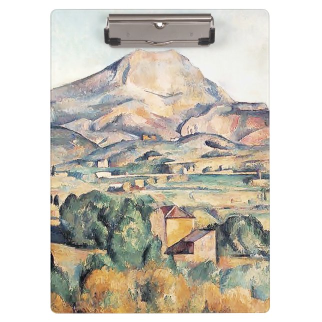 Saint-Victoire Barnes Mountain Paul Cezanne Klemmbrett (Vorderseite)