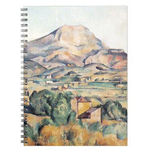Saint-Victoire Barnes Mountain Paul Cezanne Notizblock
