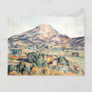 Saint-Victoire Barnes Mountain Paul Cezanne Postkarte