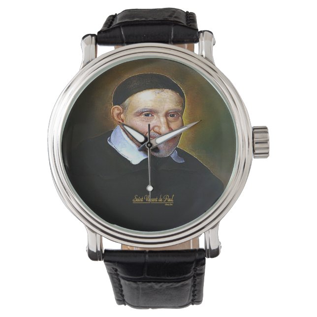 Saint Vincent de Paul Armbanduhr (Vorderseite)