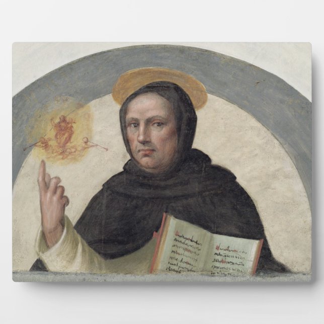 Saint Vincent Ferrer (fresco) Fotoplatte (Vorderseite)