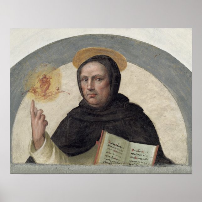 Saint Vincent Ferrer (fresco) Poster (Vorne)