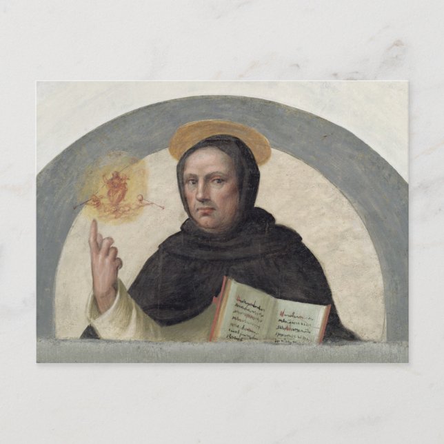 Saint Vincent Ferrer (fresco) Postkarte (Vorderseite)