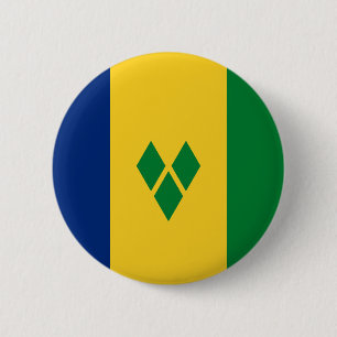 Saint Vincent Flag Button