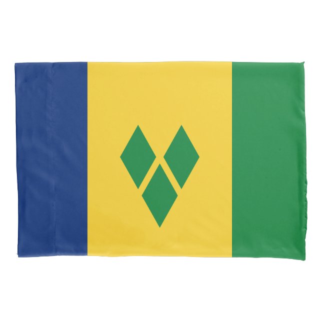 Saint Vincent Flag Kissenbezug (Vorderseite)