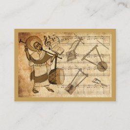 Saint Yared & The Ethiopian Music Instrument Visitenkarte