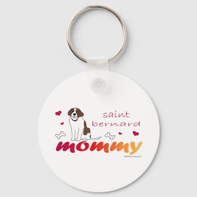 SaintBernardMommy Schlüsselanhänger (Vorderseite)