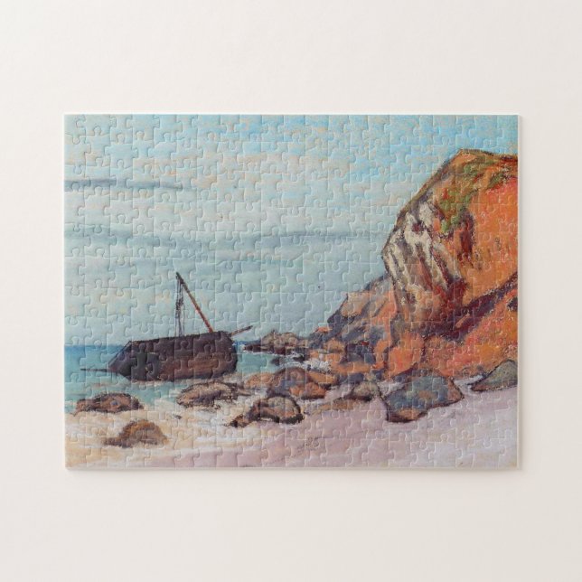 Sainte-Adresse, begehtes Sailboat Monet Fine Art Puzzle (Horizontal)