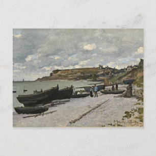 Sainte-Adresse by Monet - Bewölkte See Postkarte