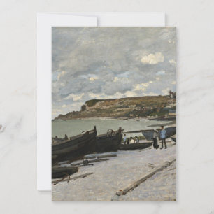 Sainte-Adresse by Monet - Wolkenkratzer am Meer Karte