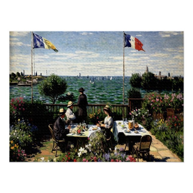 Sainte-Adresse Garden Poster (Vorderseite)