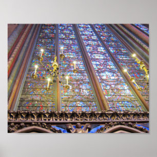 Sainte-Chapelle - Paris Poster