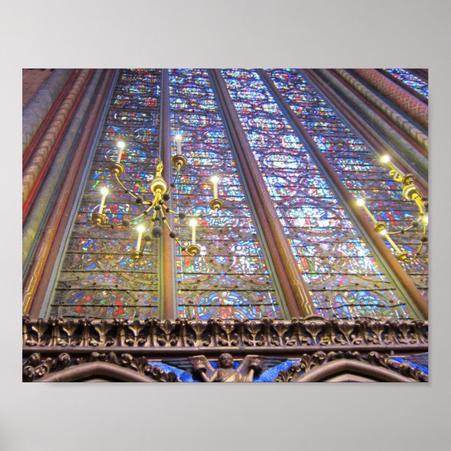 Sainte-Chapelle - Paris Poster (Vorne)