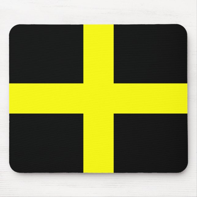 Sainte david Fahne Mousepad (Vorne)