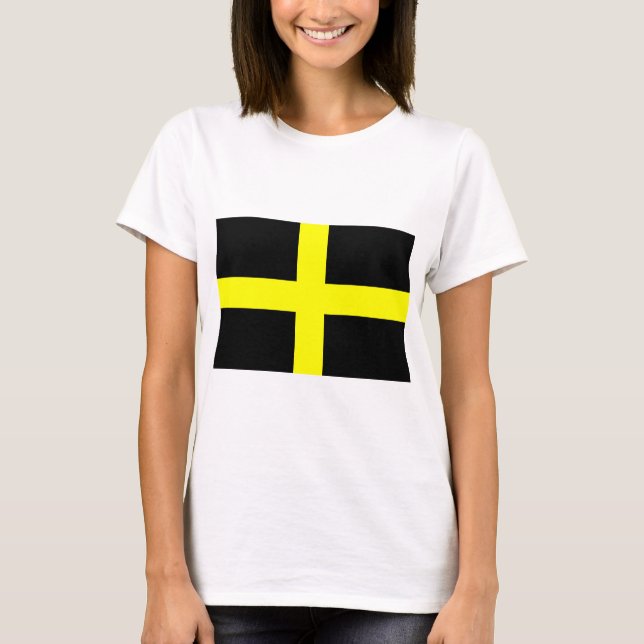 Sainte david Fahne T-Shirt (Vorderseite)