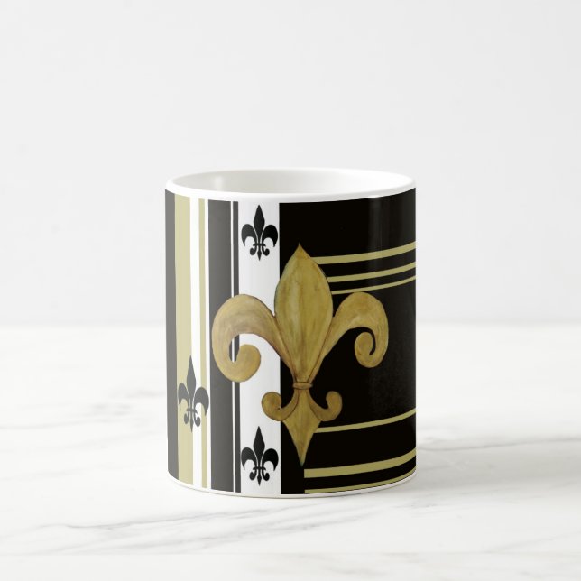 Saints Black and Gold Lilie Tasse (Mittel)