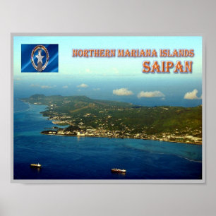 Saipan - Nördliche Mariana-Inseln - Poster