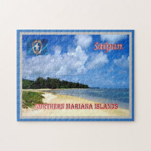 Saipan - Nördliche Mariana Inseln - Tanapag Beach Puzzle