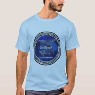 Saipe Tonga Abgelegene Pazifikinsel Wal Schildkröt T-Shirt