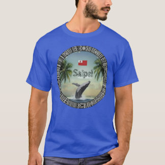 Saipe Tonga Eua Wal in pazifischer Insel ohne Stro T-Shirt