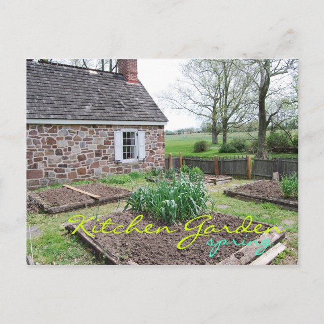 Saison 1: Gartenküche Frühjahr Postkarte (Vorderseite)
