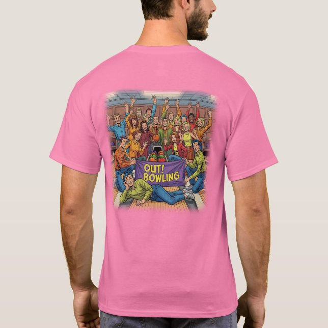 Saison 2025: League Picture T-Shirt (Rückseite)