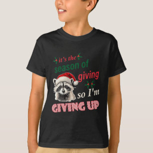 Saison des Geschenke, also gebe ich den traurigen T-Shirt