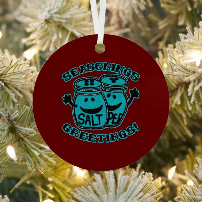 Saison Grußgefühl Gewürze Urlaub Ornament Aus Metall (InSitu)