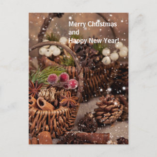 Saison Grußkarte Feiertagspostkarte