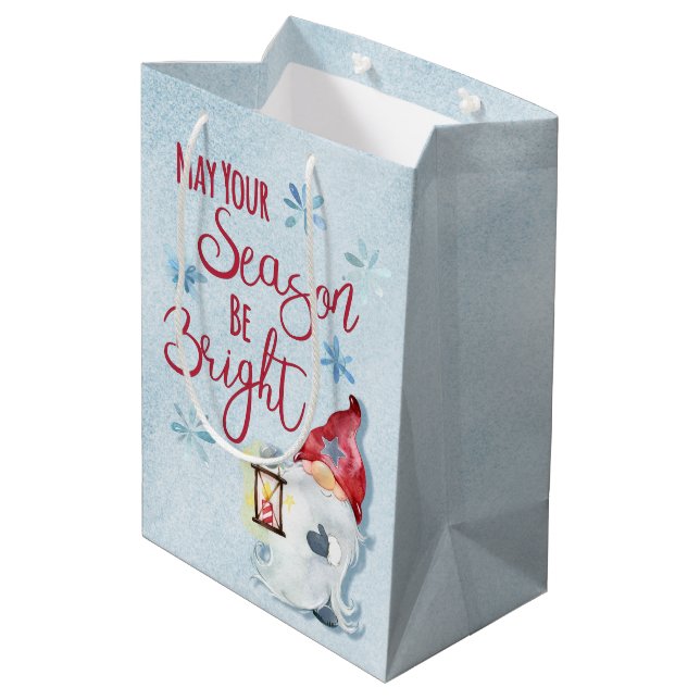 Saison ist hell mittlere geschenktüte (Rückseite Schrägansicht)