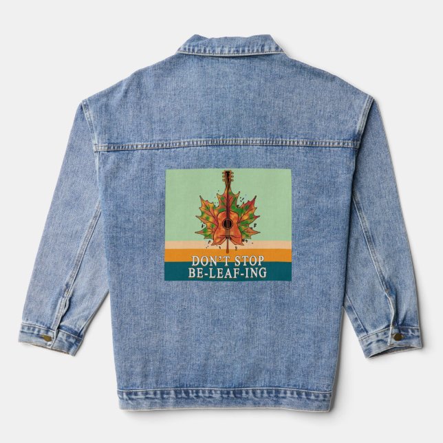 Saison Jeansjacke (Rückseite)