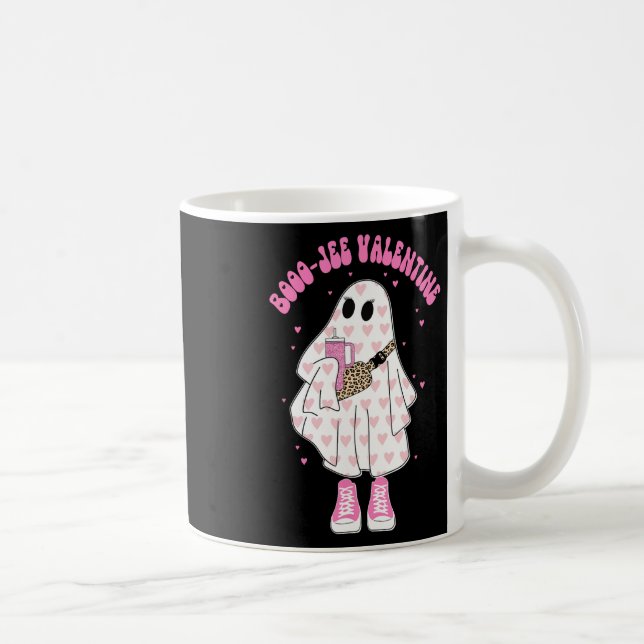 Saison Niedlich Ghost Valentine Kostüm Boujee Boo- Kaffeetasse (Rechts)