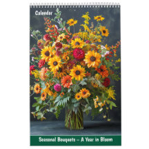 Saisonale Blumensträuße – Ein Jahr in Blüte