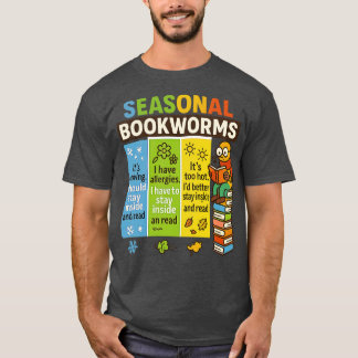 SAISONALE BUCHWÜRMER T-Shirt