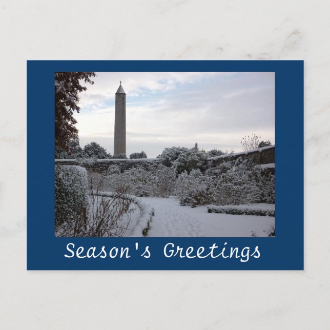 Saisonale Dublin Postkarte (Vorderseite)