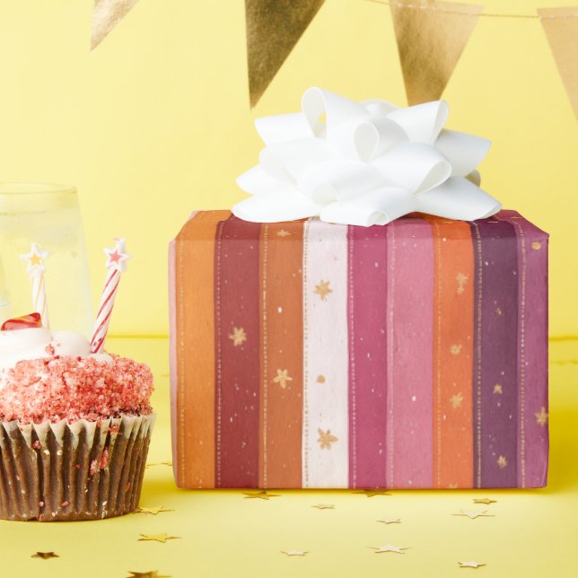 Saisonale Fallstricke Geschenkpapier (Geburtstagsparty)