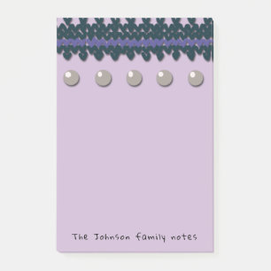 saisonale Familienhinweise mit benutzerdefiniertem Post-it Klebezettel