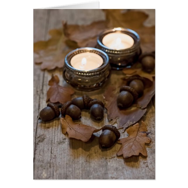 Saisonale rustikale Autokorns Blätter noch Leben (Vorne)