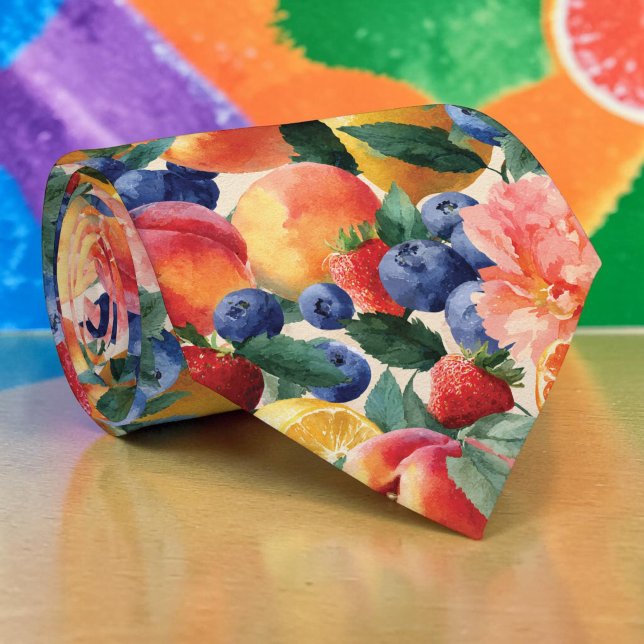 Saisonale Sommerfrucht Krawatte (Von Creator hochgeladen)