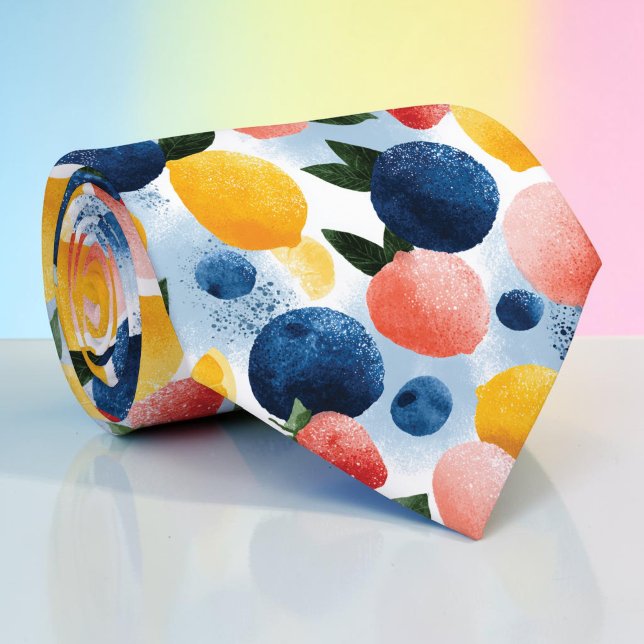 Saisonale Sommerfrucht Krawatte (Von Creator hochgeladen)
