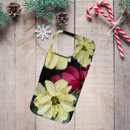 Saisonaler Holiday Poinsettias Floral iPhone 16 Pro Max Hülle