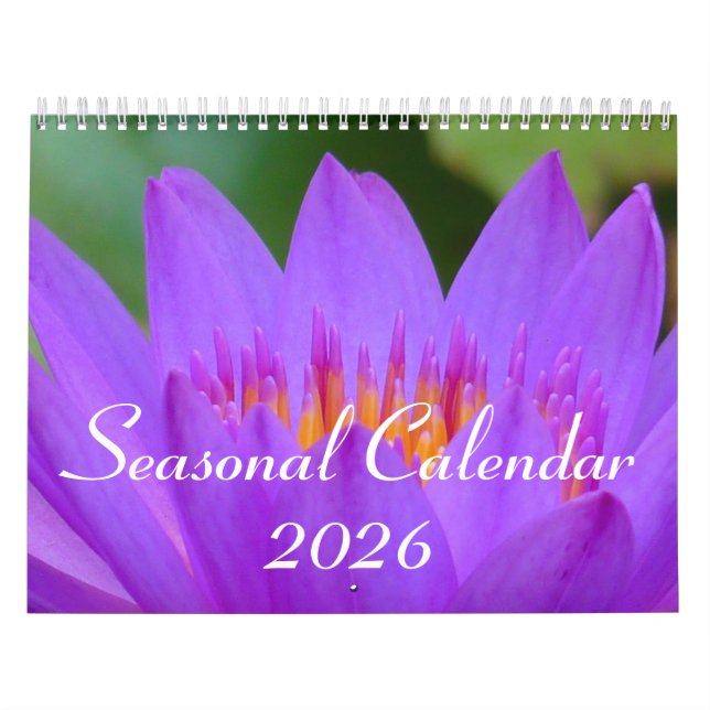 Saisonaler Kalender 2026 (Titelbild)