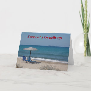 SAISONEN GREETING "TAG AM STRAND" WISHEN FEIERTAGSKARTE