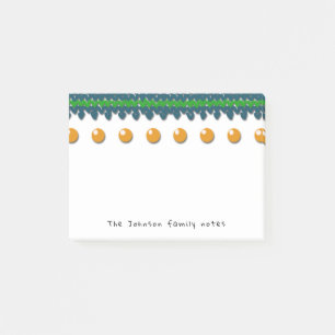 Saisonfamilien-Anmerkungen mit kundenspezifischem Post-it Klebezettel